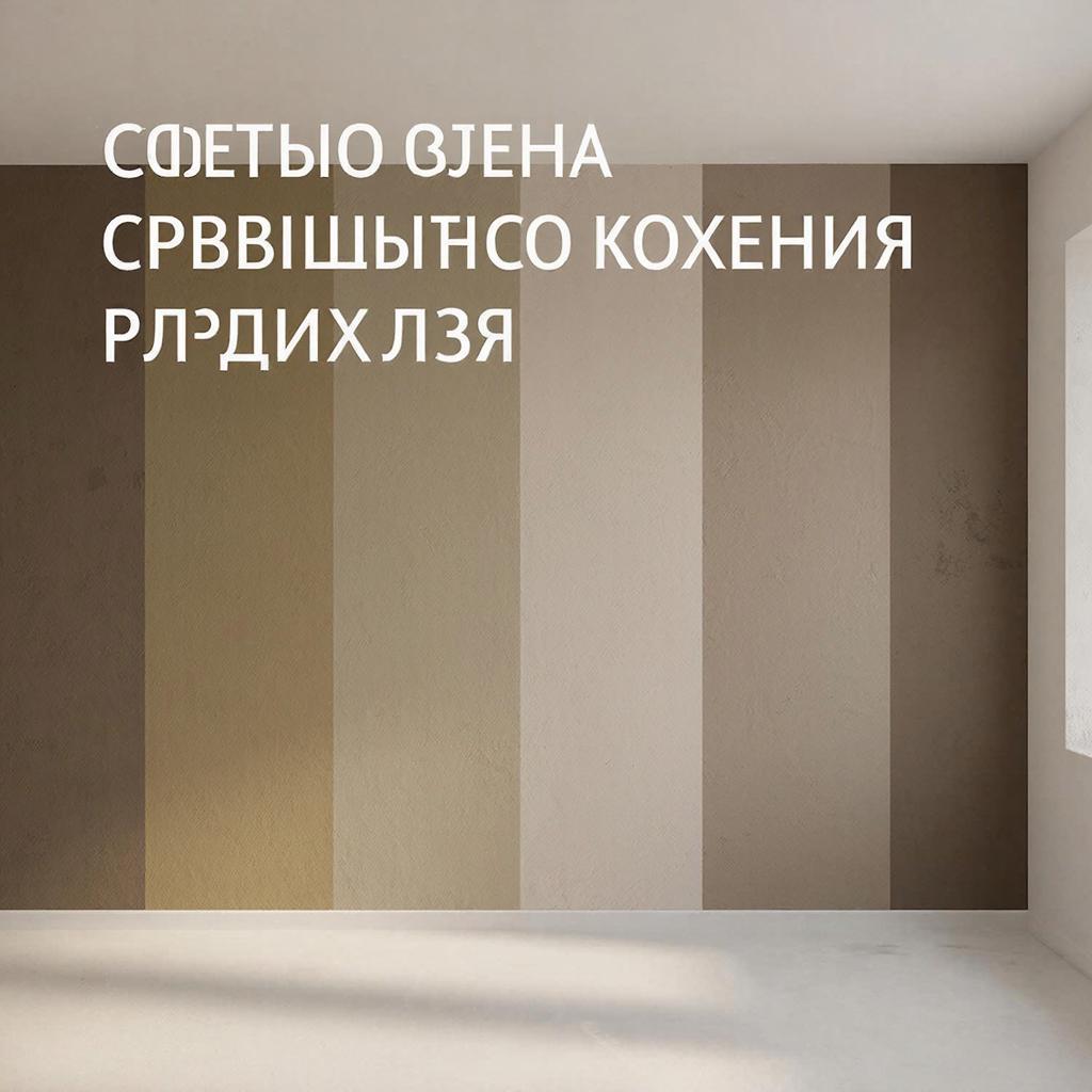 Цвет краски для внутренней отделки: актуальные тенденции и советы